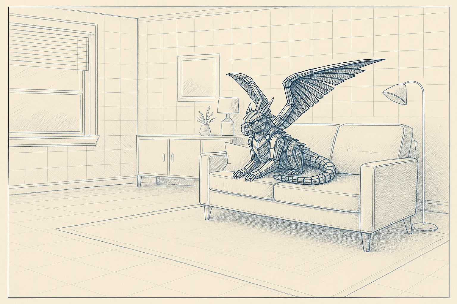 The Blue Dragon: Unfortunately, not available (yet)
